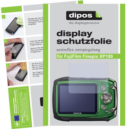 2x Schutzfolie matt für Finepix XP100 Fujifilm Dis (1)