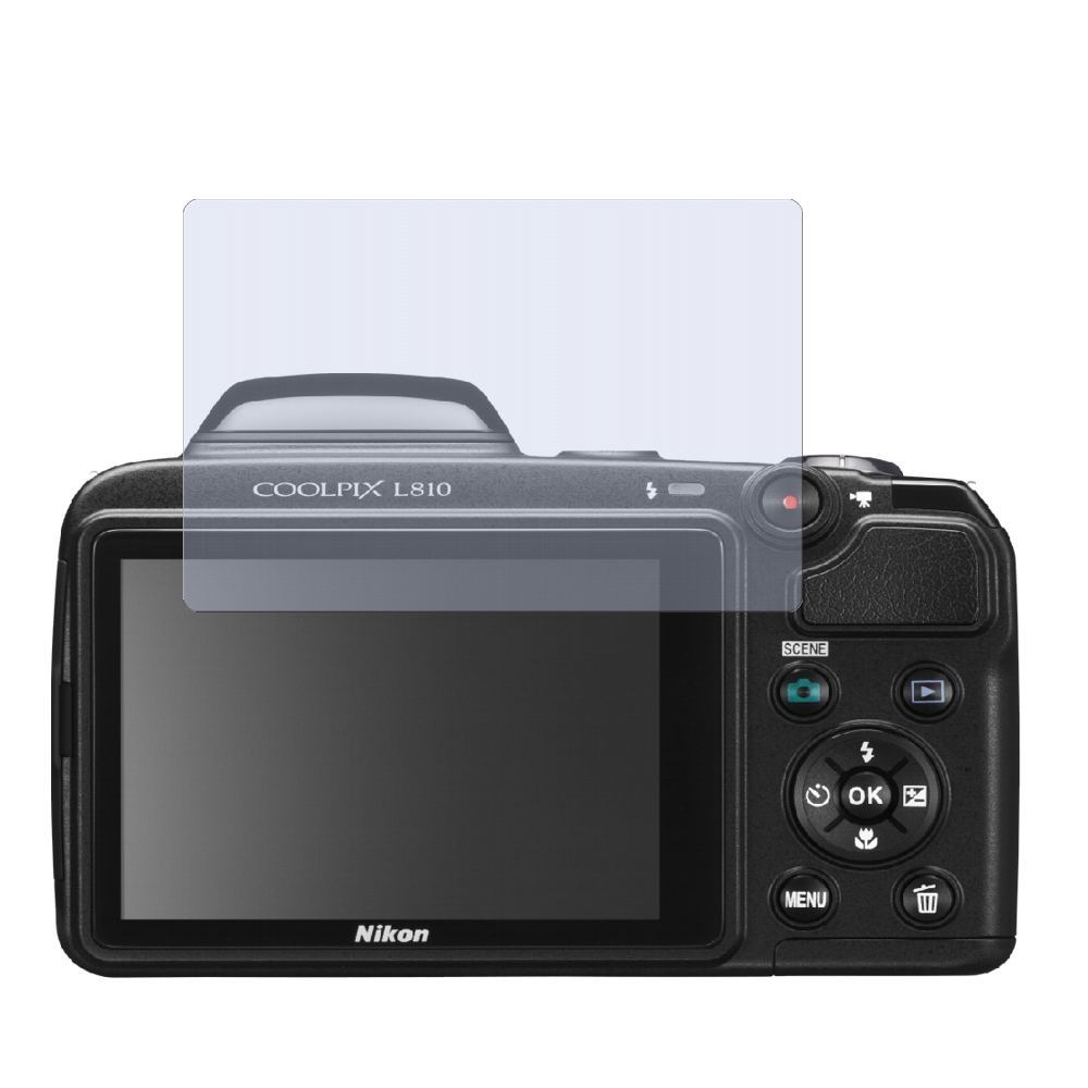 2x Schutzfolie klar für Coolpix L810 Nikon Display (2)