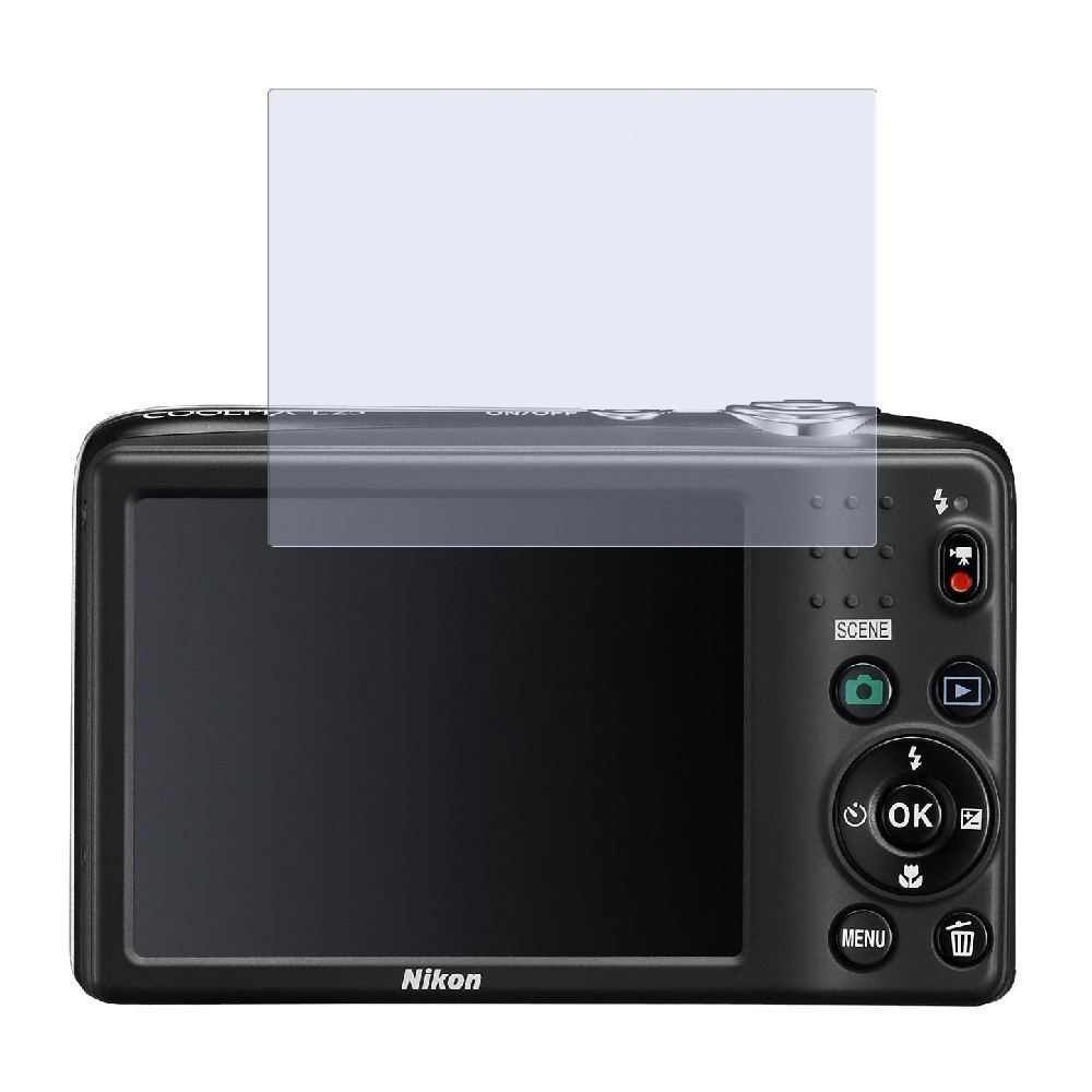 2x Schutzfolie matt für Coolpix L25 Nikon Display- (2)