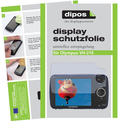 2x Schutzfolie matt für VH-210 Olympus Display-Sch (1)