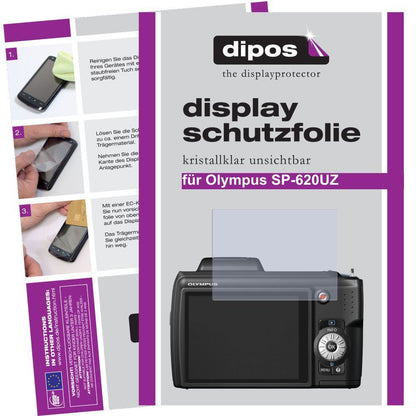 2x Schutzfolie klar für SP-620 UZ Olympus Display- (1)