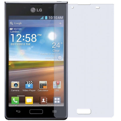 2x Schutzfolie klar für P700 Optimus L7 LG Display (2)