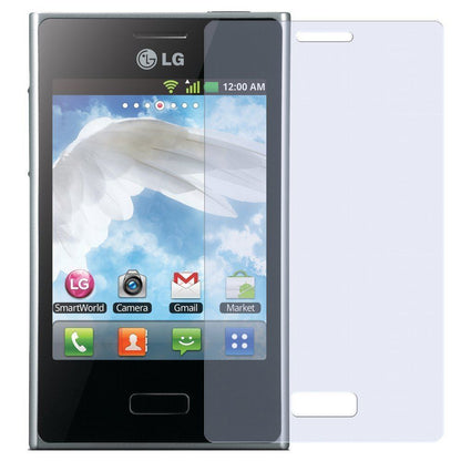 2x Schutzfolie klar für E610 Optimus L5 LG Display (2)