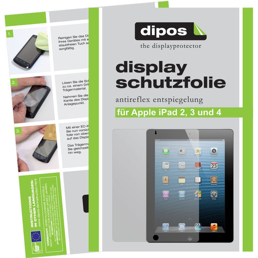 2x Schutzfolie matt für iPad 2, 3 und 4 Apple Disp (1)