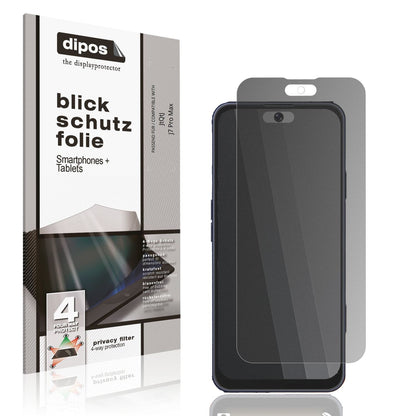 Screen Protector for JtQtJ J7 Pro Max Privacy Filter 4-Way Protection dipos