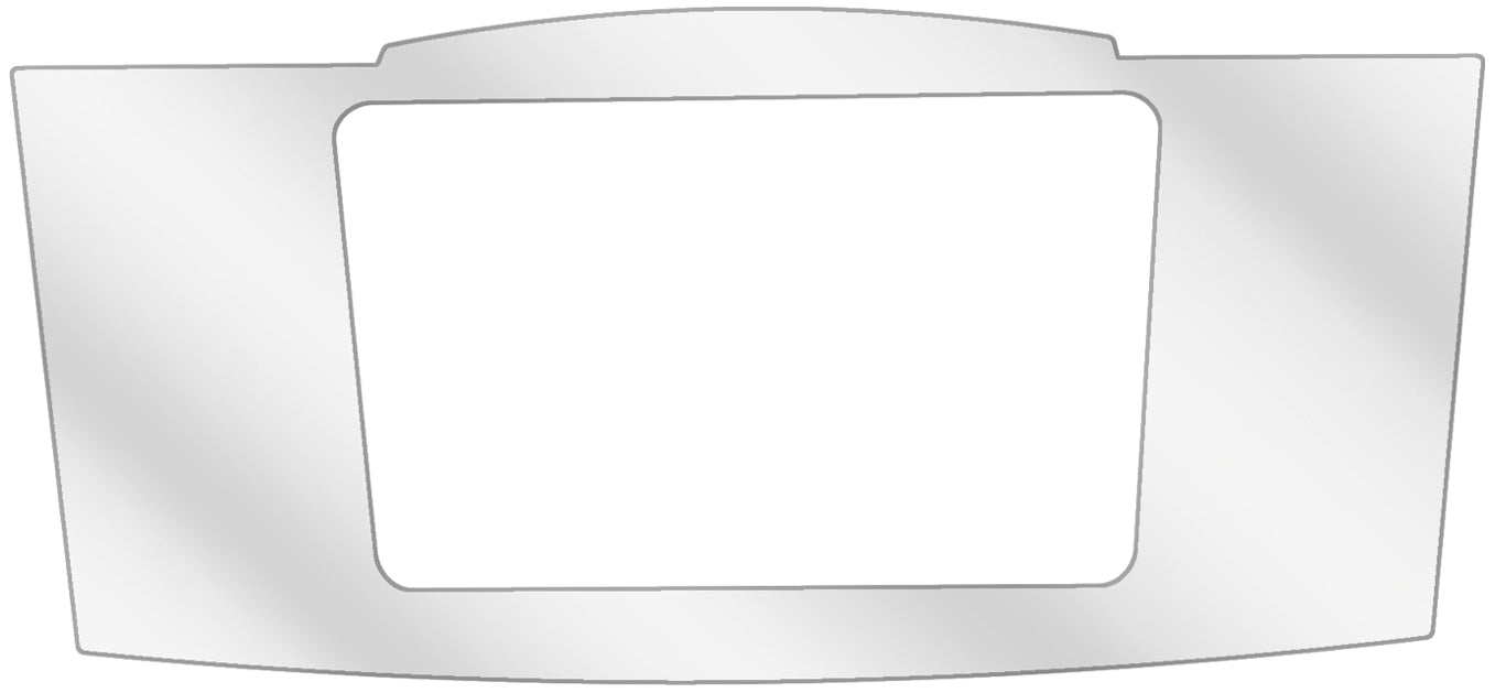dipos Displayschutz für Jura F Series F7 Tropfblech, transparente Oberfläche, geringe Dicke und perfekte Passform
