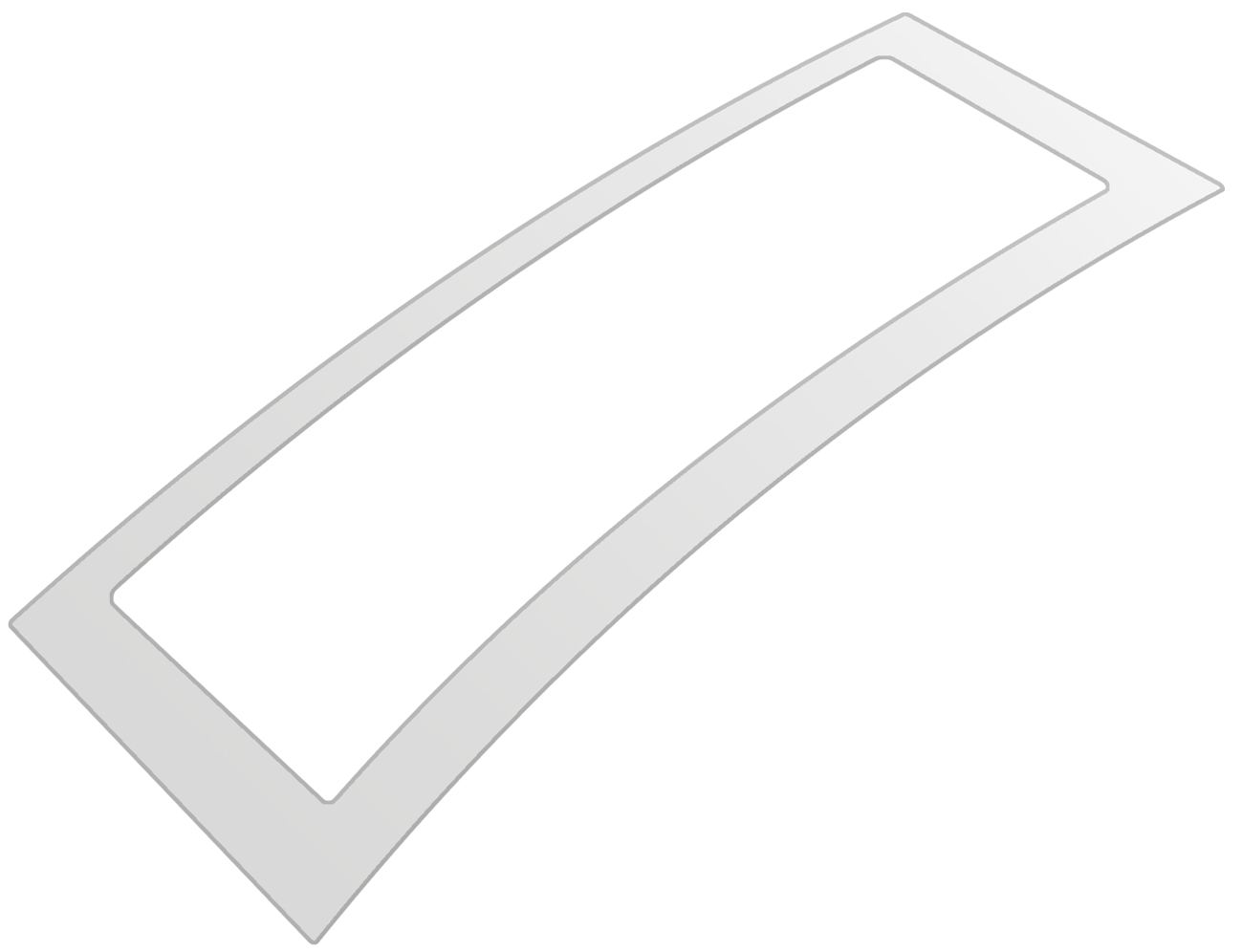 dipos Displayschutz für Jura Giga 5 Tropfblech, mattierte Oberfläche, geringe Dicke und perfekte Passform