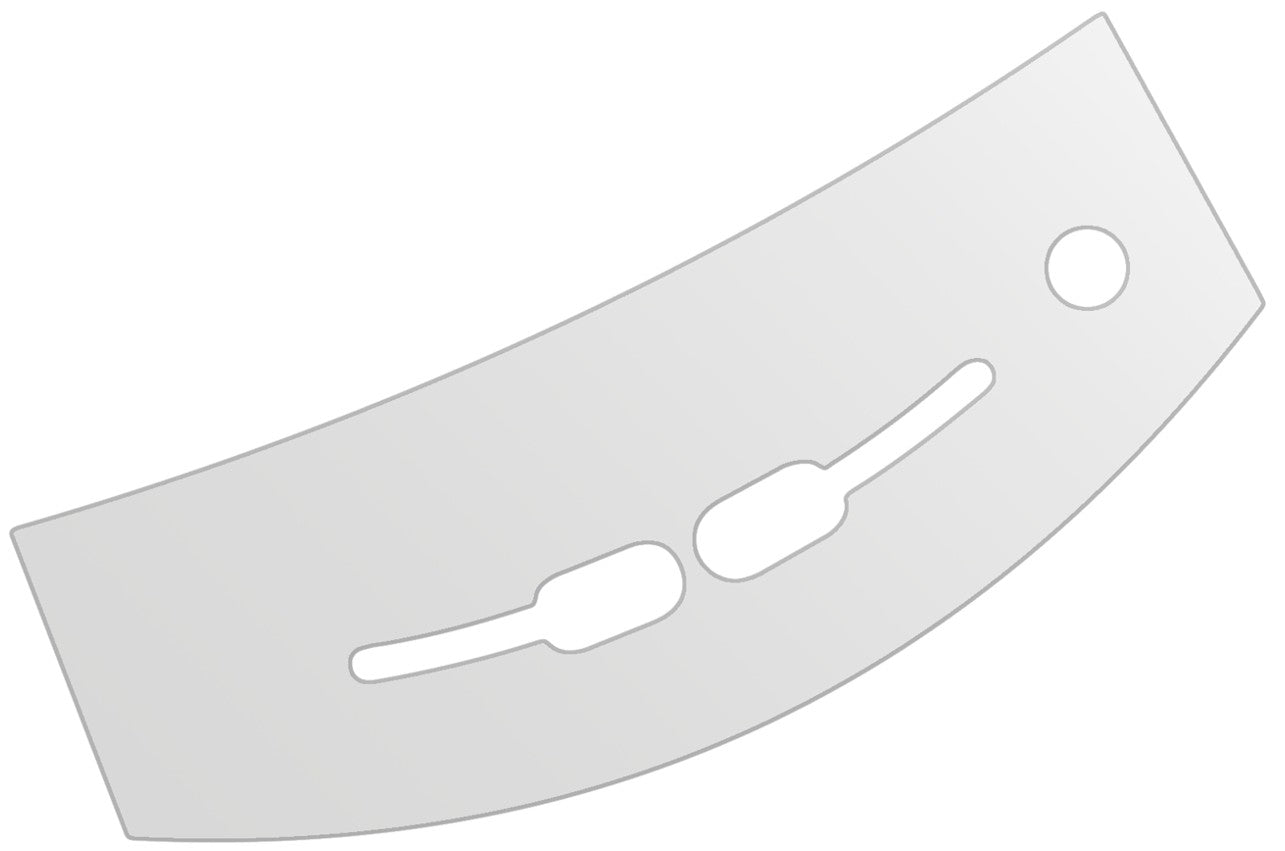 dipos Displayschutz für Jura Impressa J5 + J7 Tropfblech, mattierte Oberfläche, geringe Dicke und perfekte Passform