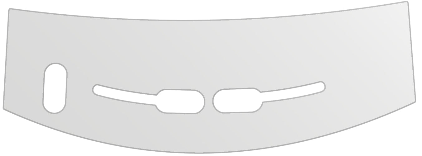 dipos Displayschutz für Jura J85 Tropfblech, mattierte Oberfläche, geringe Dicke und perfekte Passform