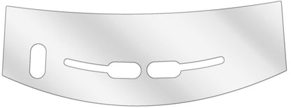 dipos Displayschutz für Jura J80 Tropfblech, transparente Oberfläche, geringe Dicke und perfekte Passform