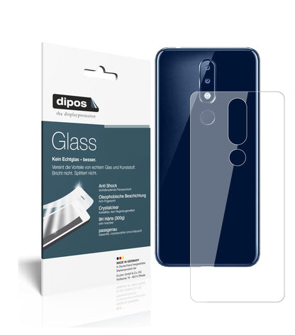 Screen Protector for I Nokia 5.1 Plus back I Flexible Glass I Film I 9H I dipos
