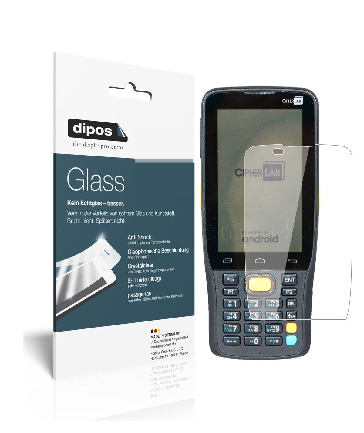 Screen Protector for CipherLab RK25 Flexible Glass 9H dipos