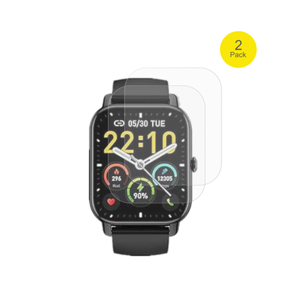 KalincoP125 1.85 Zoll mit aufgebrachter dipos Flex Schutzfolie, glasklare Darstellung ohne Einschränkungen