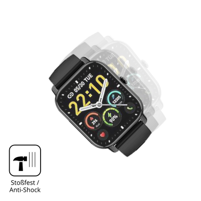 Schutz gegen Kratzer auf dem Kalinco P125 1.85 Zoll Glas durch Schlüssel, Stöße gegen die Tischkante oder Stürze