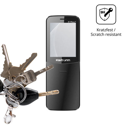 dipos Displayschutz für Karbonn K Phone 7, mattierte Oberfläche, robuste Festigkeit und perfekte Passform