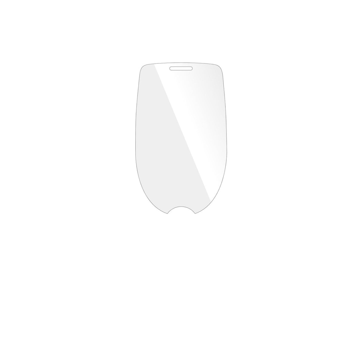dipos Displayschutz für Karbonn K338n, transparente Oberfläche, geringe Dicke und perfekte Passform