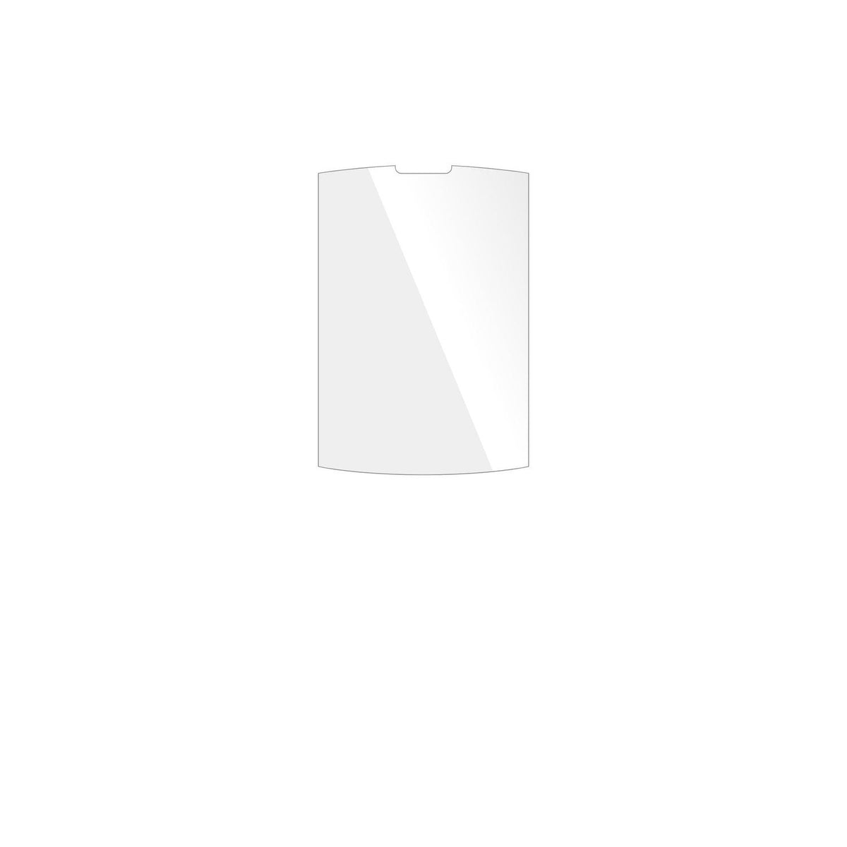 dipos Displayschutz für Karbonn K444 Shakti, transparente Oberfläche, geringe Dicke und perfekte Passform