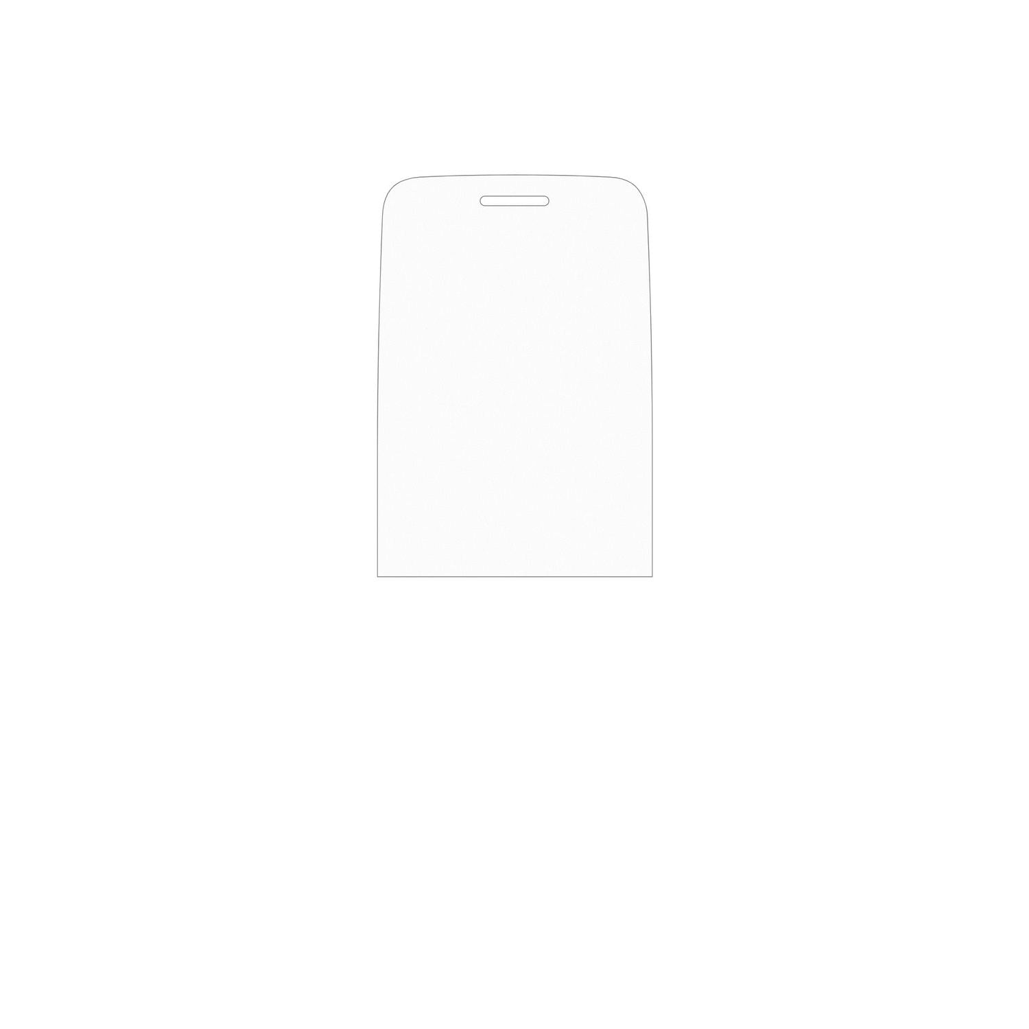 dipos Displayschutz für Karbonn K49, mattierte Oberfläche, geringe Dicke und perfekte Passform