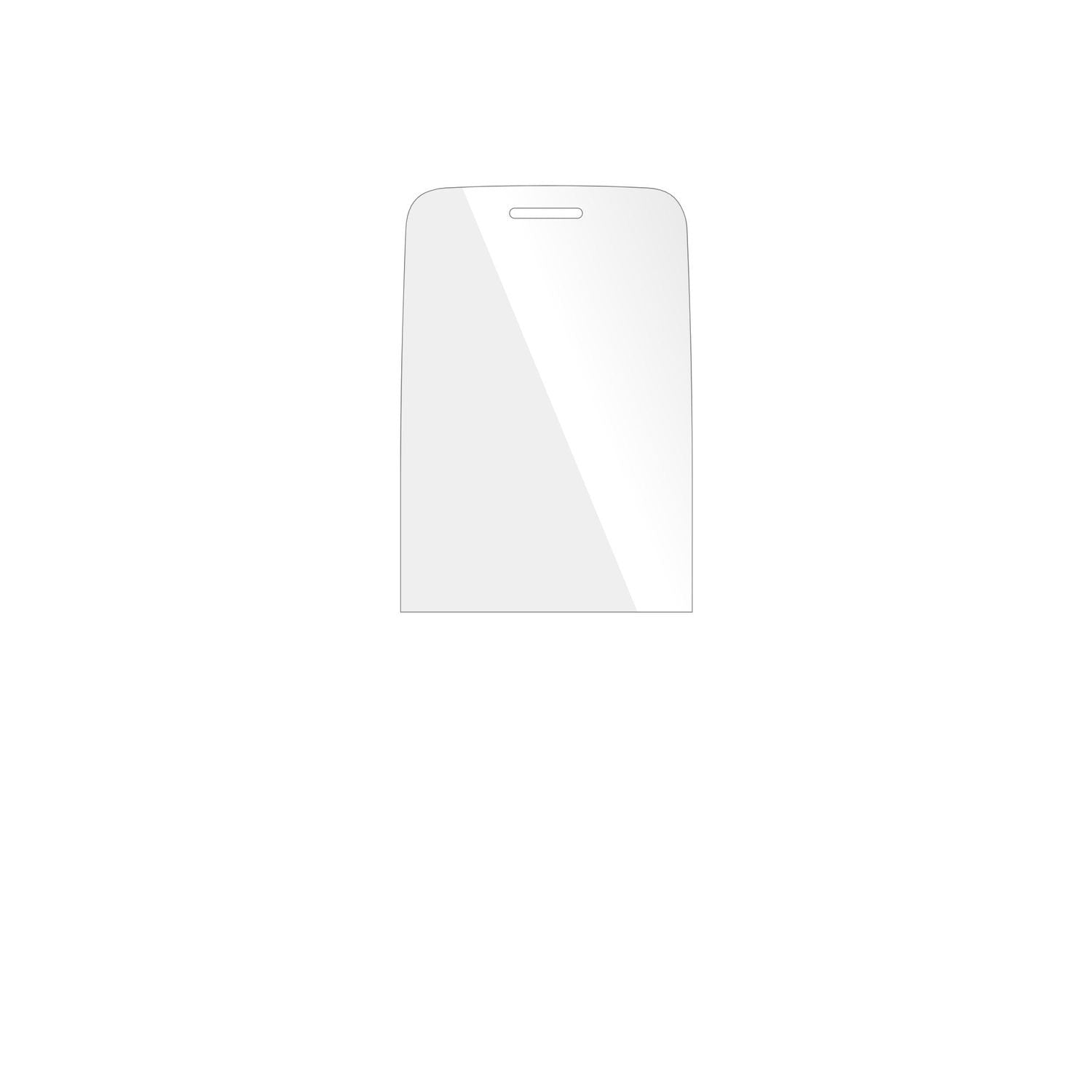 dipos Displayschutz für Karbonn K49, transparente Oberfläche, geringe Dicke und perfekte Passform