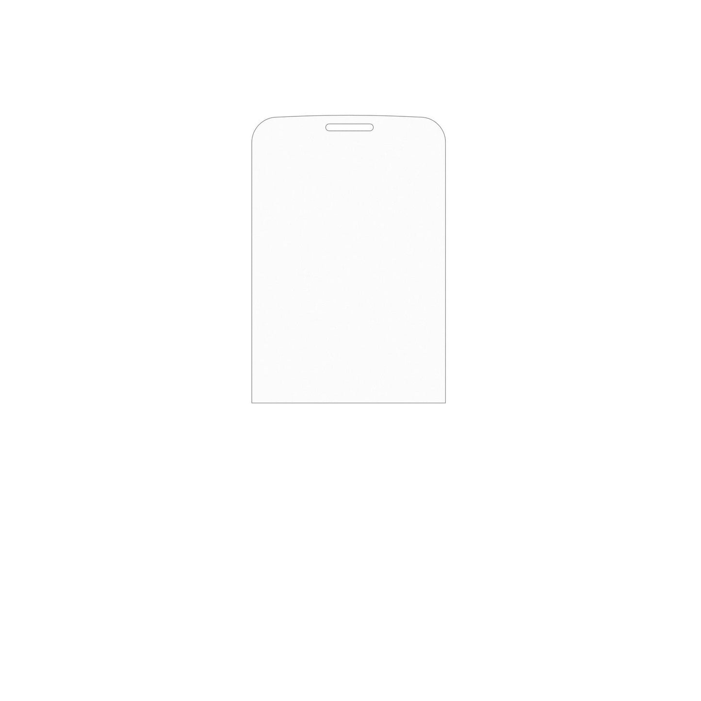 dipos Displayschutz für Karbonn K880, mattierte Oberfläche, geringe Dicke und perfekte Passform