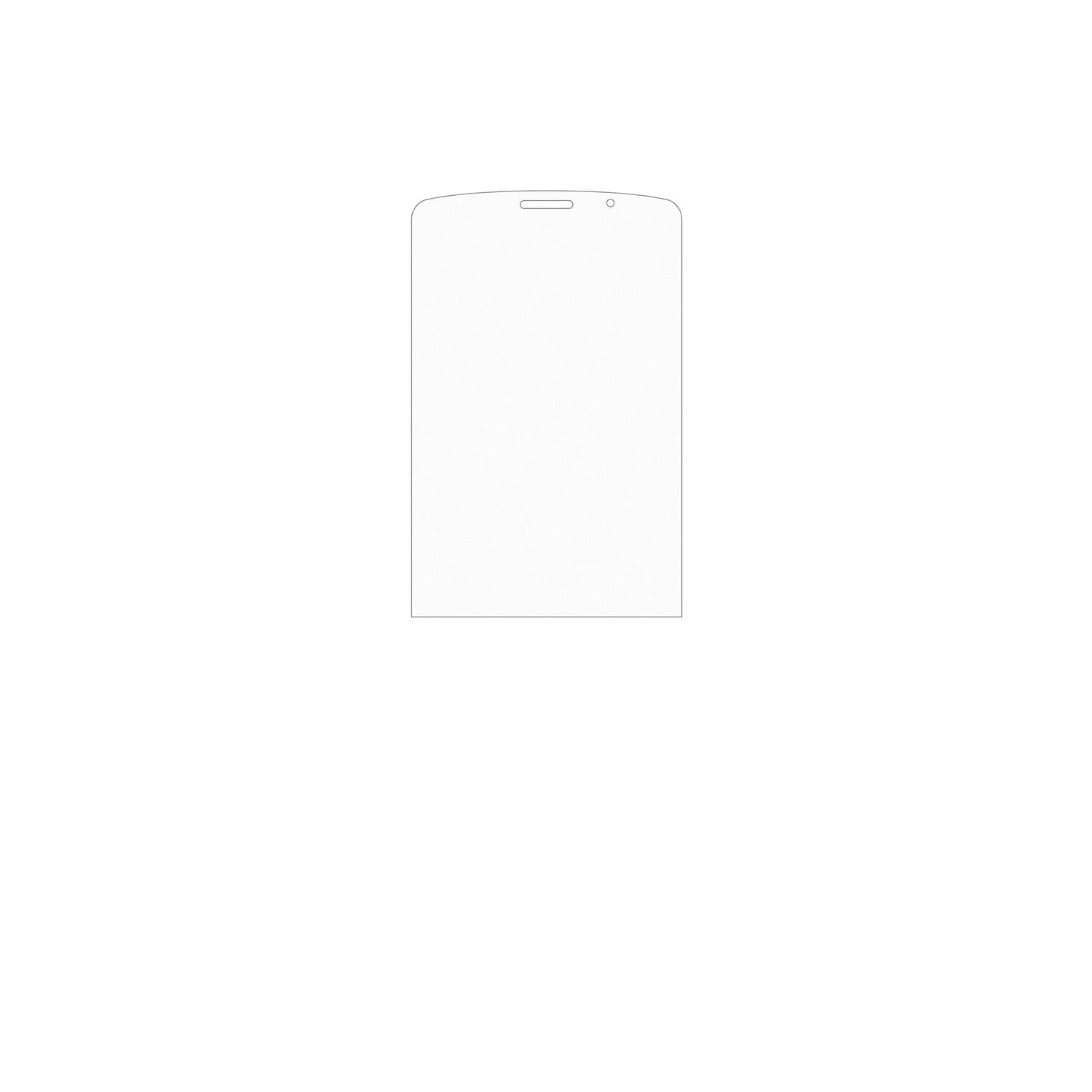 dipos Displayschutz für Karbonn K888 Metal, mattierte Oberfläche, geringe Dicke und perfekte Passform