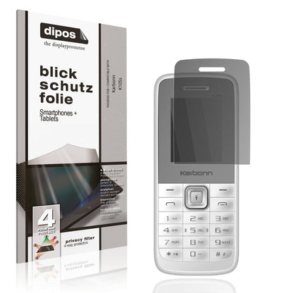 Screen Protector for Karbonn K105s Privacy Filter 4-Way Protection dipos