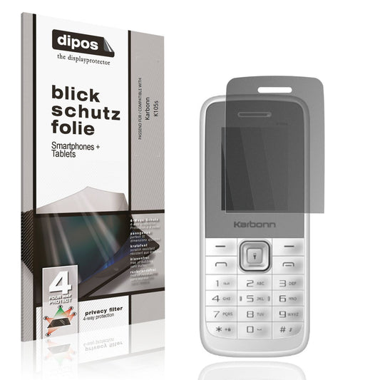 Screen Protector for Karbonn K105s Privacy Filter 4-Way Protection dipos