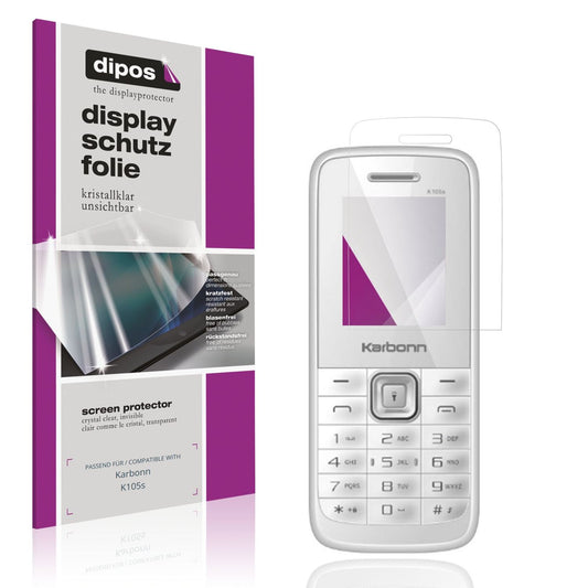 4x Screen Protector for Karbonn K105s Protection Crystal Clear dipos