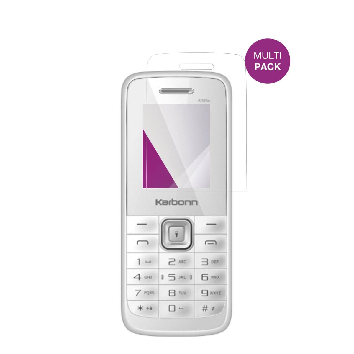4x Screen Protector for Karbonn K105s Protection Crystal Clear dipos