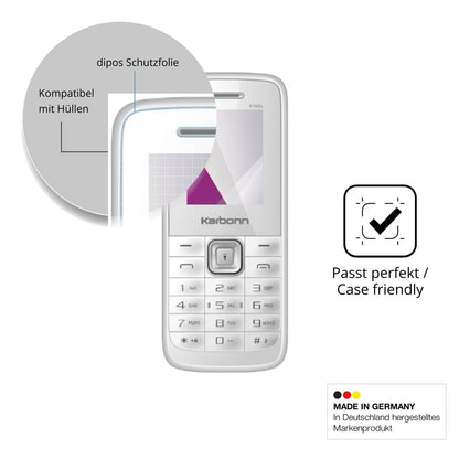 4x Screen Protector for Karbonn K105s Protection Crystal Clear dipos