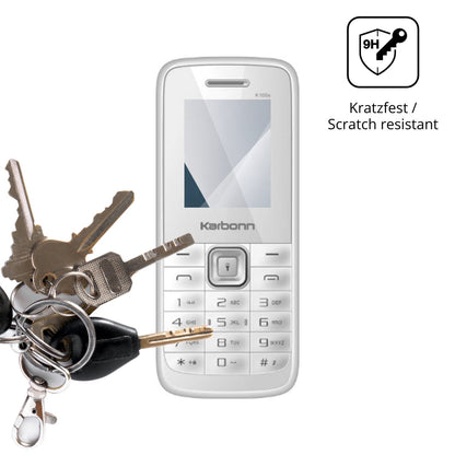2x Screen Protector for Karbonn K105s Flexible Glass 9H dipos