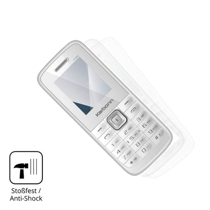 2x Screen Protector for Karbonn K105s Flexible Glass 9H dipos