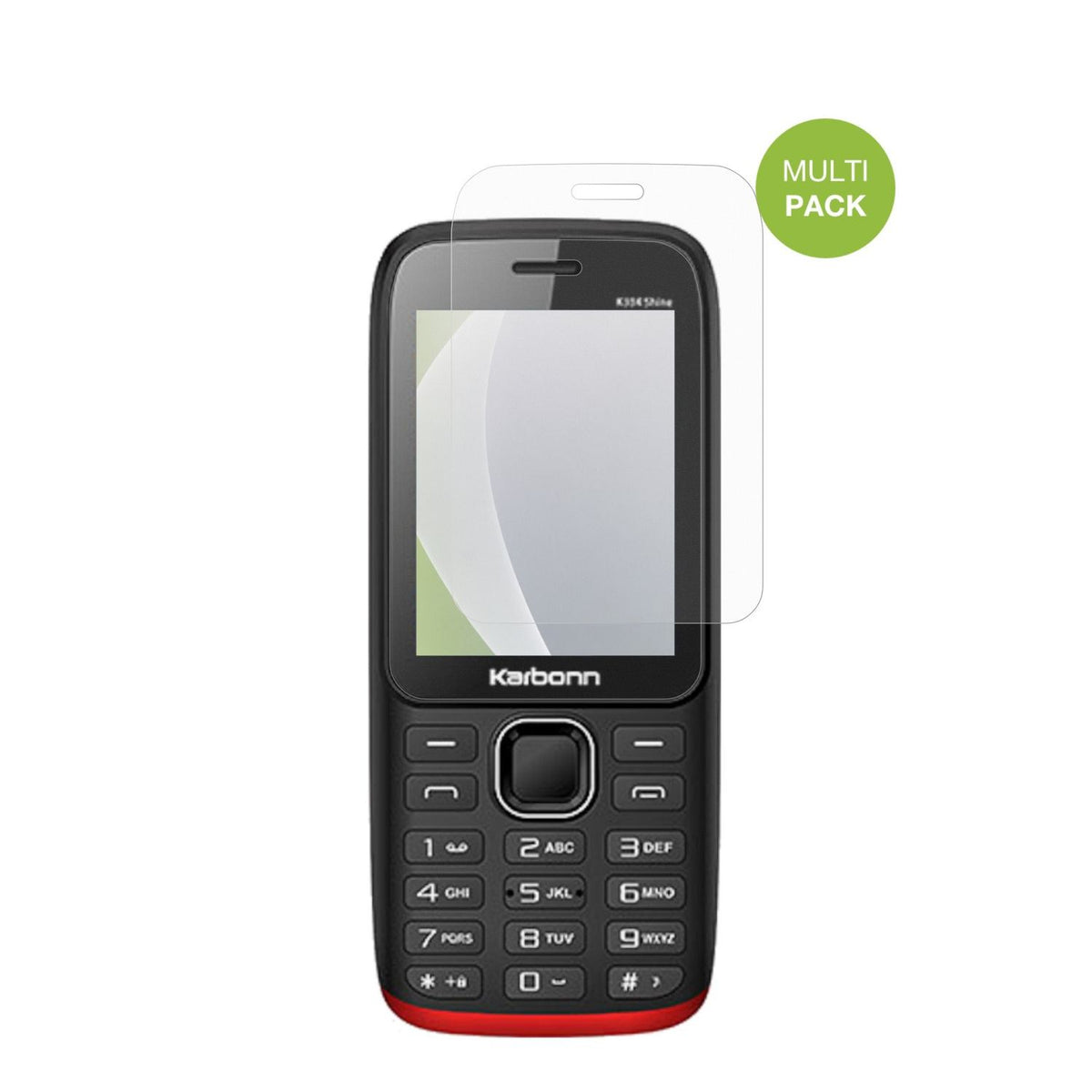 4x Screen Protector for Karbonn K334 Shine Protection Anti Glare dipos