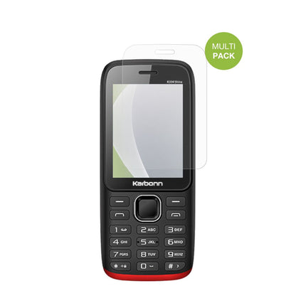 4x Screen Protector for Karbonn K334 Shine Protection Anti Glare dipos