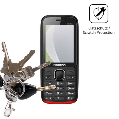 4x Screen Protector for Karbonn K334 Shine Protection Anti Glare dipos