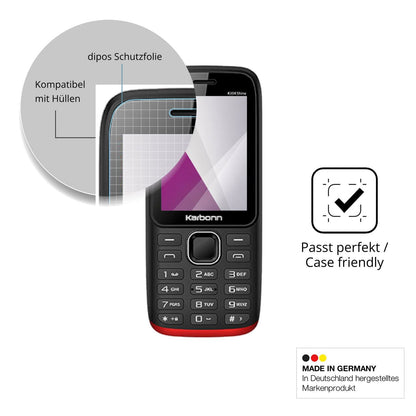 4x Screen Protector for Karbonn K334 Shine Protection Crystal Clear dipos