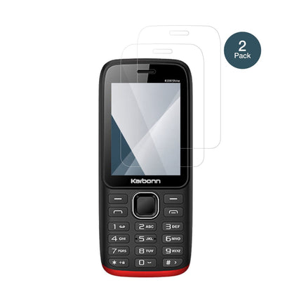 2x Screen Protector for Karbonn K334 Shine Flexible Glass 9H dipos
