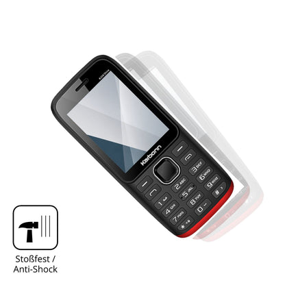 2x Screen Protector for Karbonn K334 Shine Flexible Glass 9H dipos