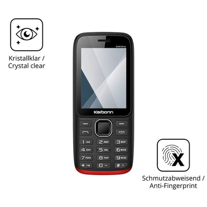 2x Screen Protector for Karbonn K334 Shine Flexible Glass 9H dipos