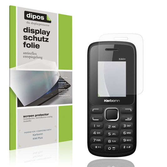 4x Screen Protector for Karbonn K44 Plus Protection Anti Glare dipos