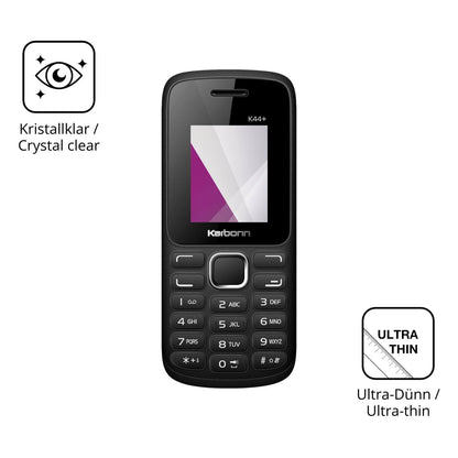 4x Screen Protector for Karbonn K44 Plus Protection Crystal Clear dipos
