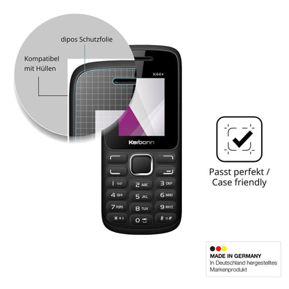 4x Screen Protector for Karbonn K44 Plus Protection Crystal Clear dipos