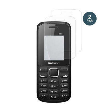 2x Screen Protector for Karbonn K44 Plus matte Flexible Glass 9H dipos