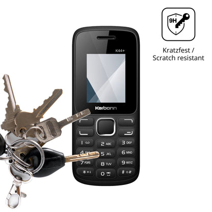 2x Screen Protector for Karbonn K44 Plus Flexible Glass 9H dipos