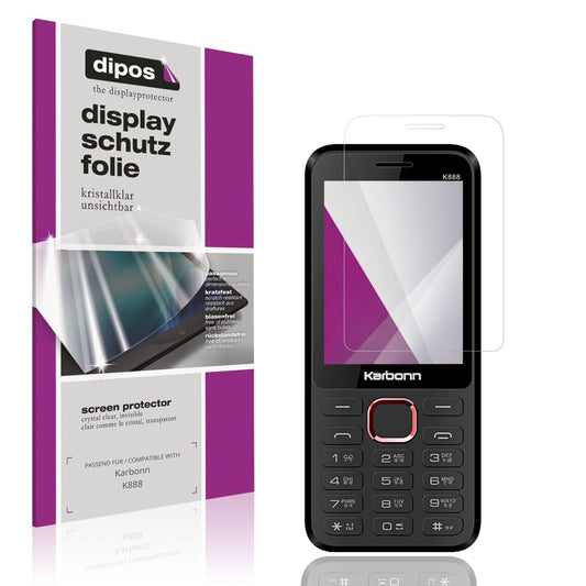4x Screen Protector for Karbonn K888 Protection Crystal Clear dipos
