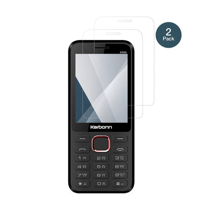2x Screen Protector for Karbonn K888 Flexible Glass 9H dipos