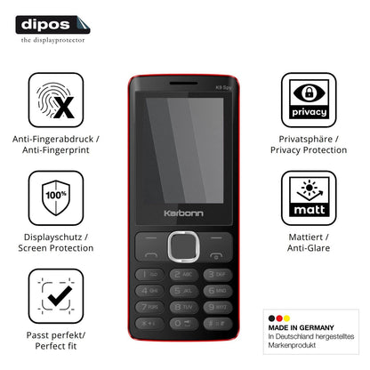 Screen Protector for Karbonn K9 Spy Privacy Filter 4-Way Protection dipos