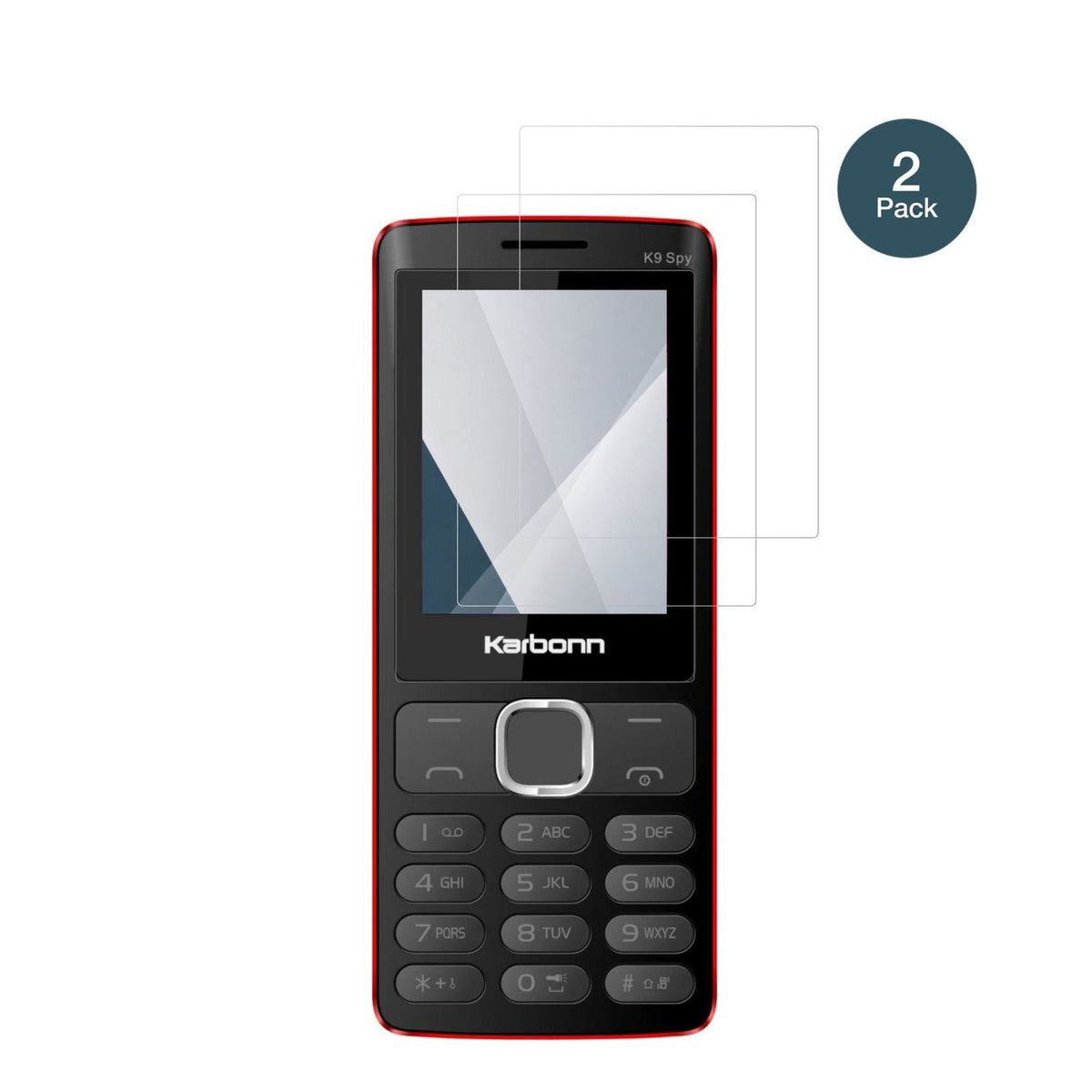 2x Screen Protector for Karbonn K9 Spy Flexible Glass 9H dipos