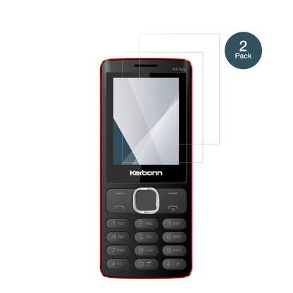 2x Screen Protector for Karbonn K9 Spy Flexible Glass 9H dipos