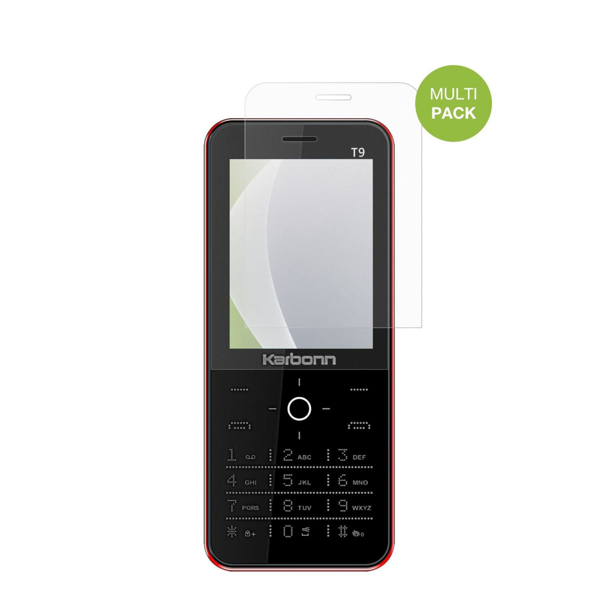 4x Screen Protector for Karbonn T9 Protection Anti Glare dipos